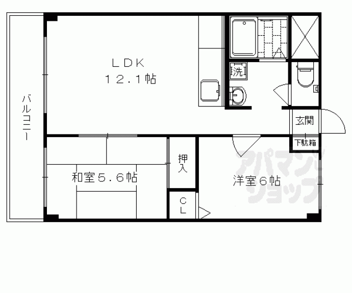 【レジデンスオークラ】間取