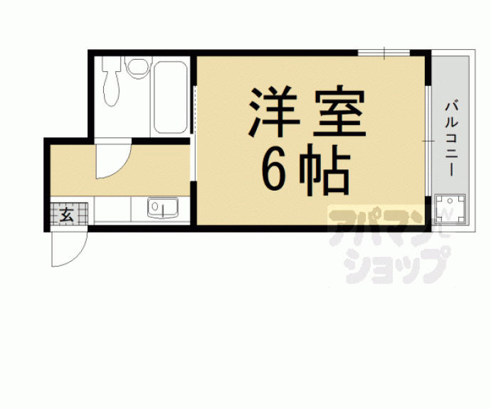 【二軒茶屋マンション】間取