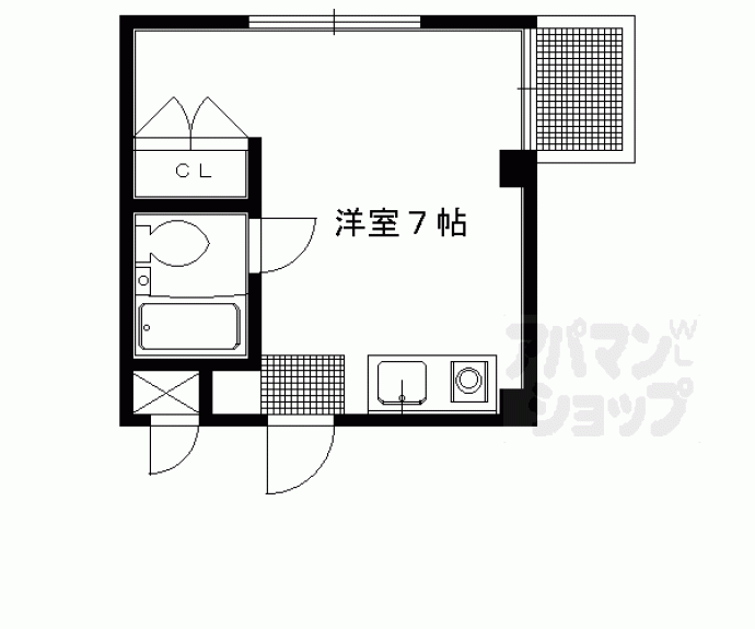 【ネオハイム出町】間取