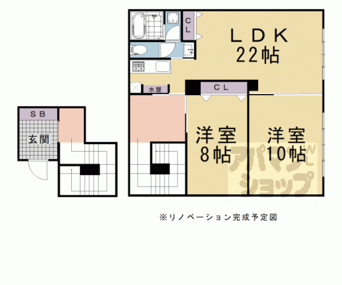【R-Grants西賀茂】間取