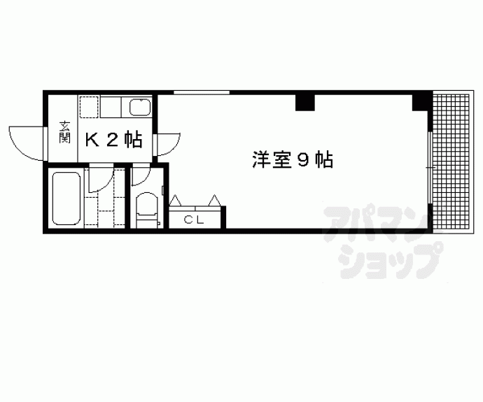 【コーポシロー】間取