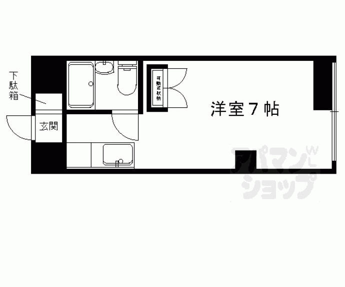 【カサデソーラ白川】間取