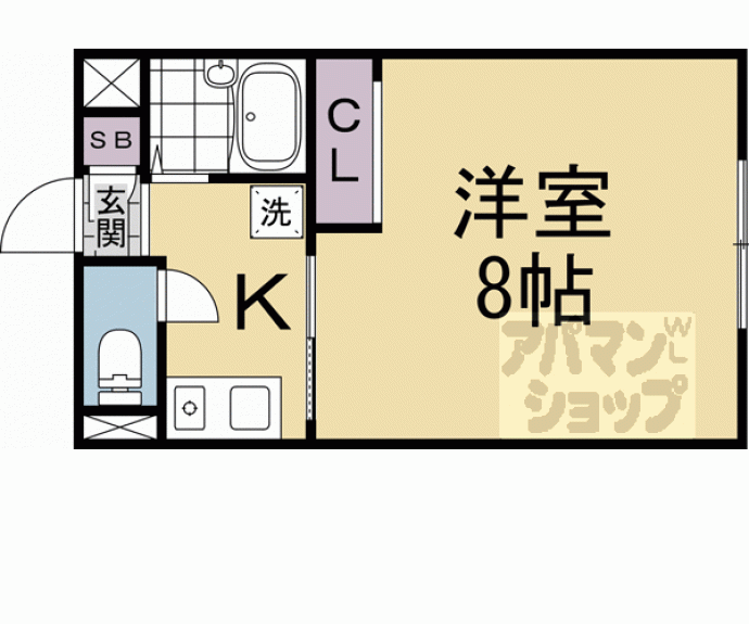 【川端ハイツ】間取