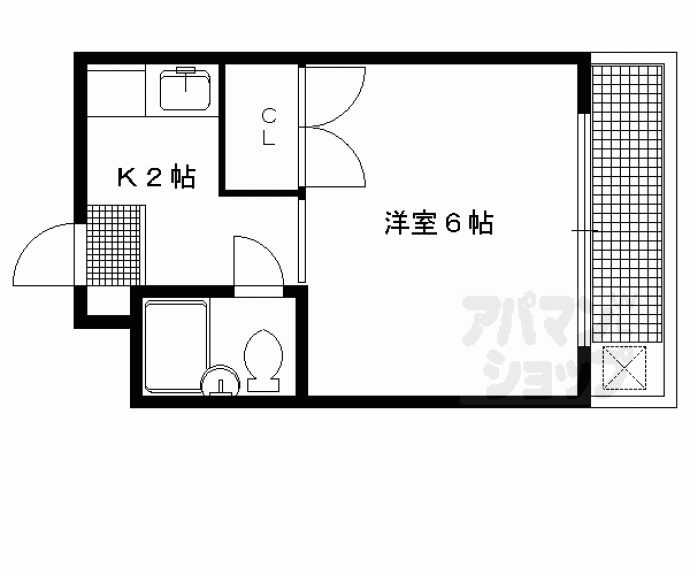 【ロイヤルコーポタカノ】間取