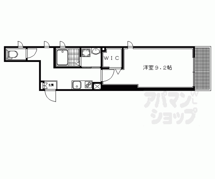 【パールシャーメゾン】間取