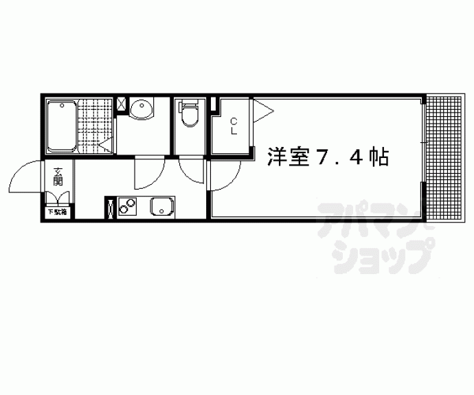 【パールシャーメゾン】間取