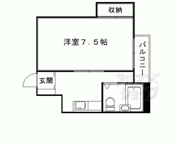 【アーバン出町】間取