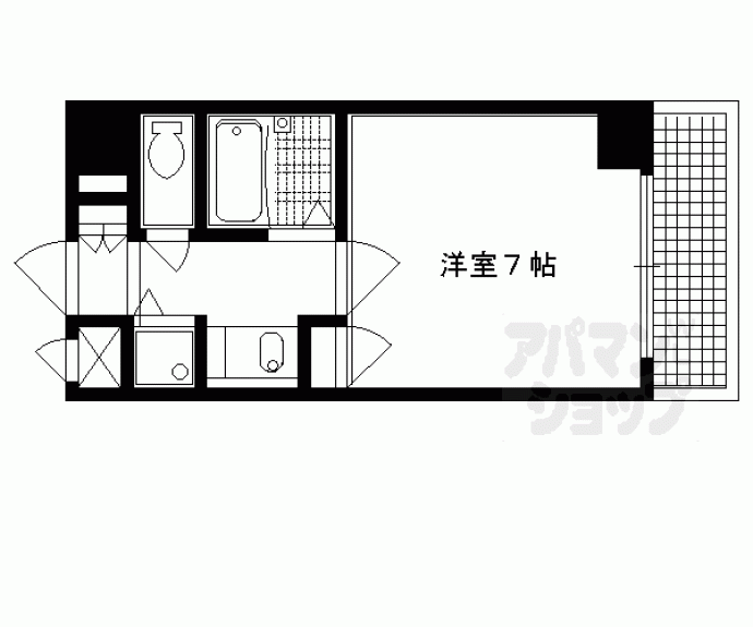 【リーガル京都西陣】間取