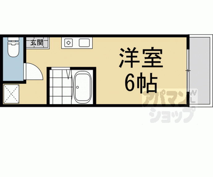 【コーポ渡辺】間取