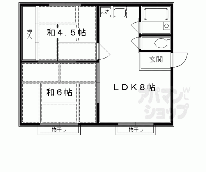 【メゾンドエリカ】間取