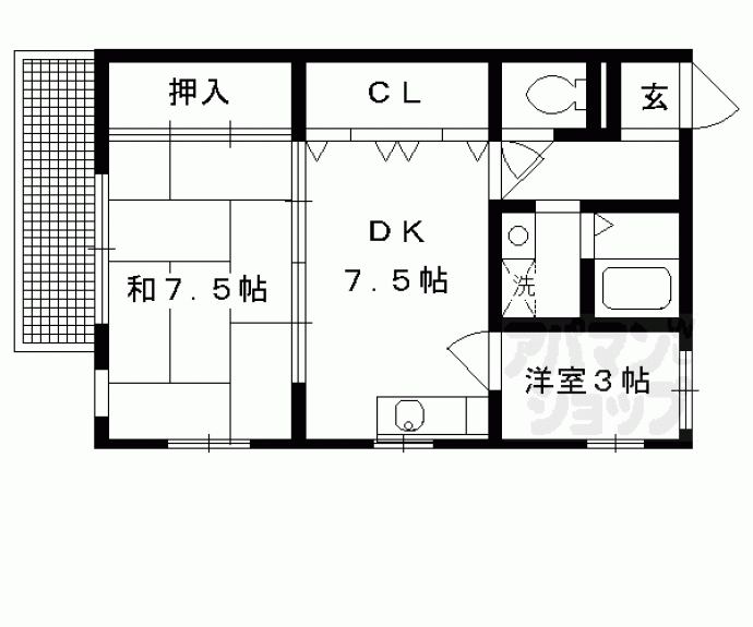 【ハイツ葵】間取