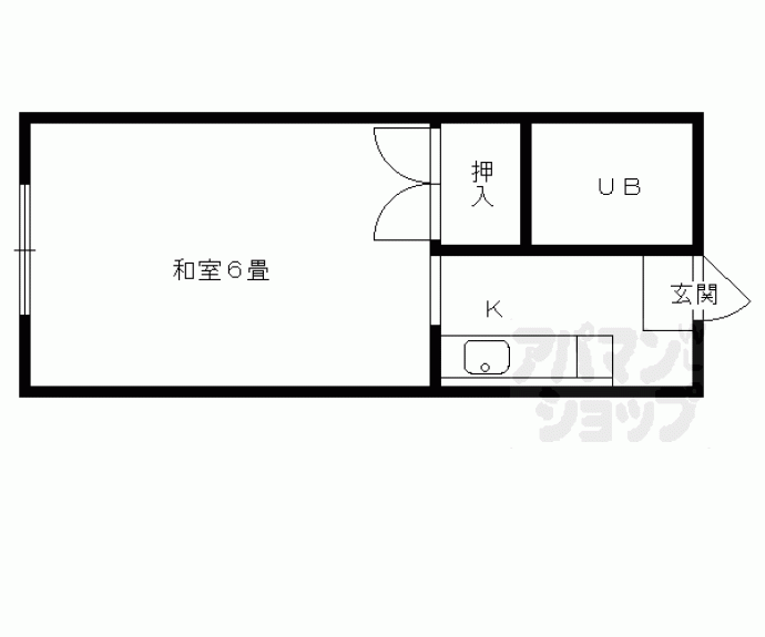【コーポ町柳】間取