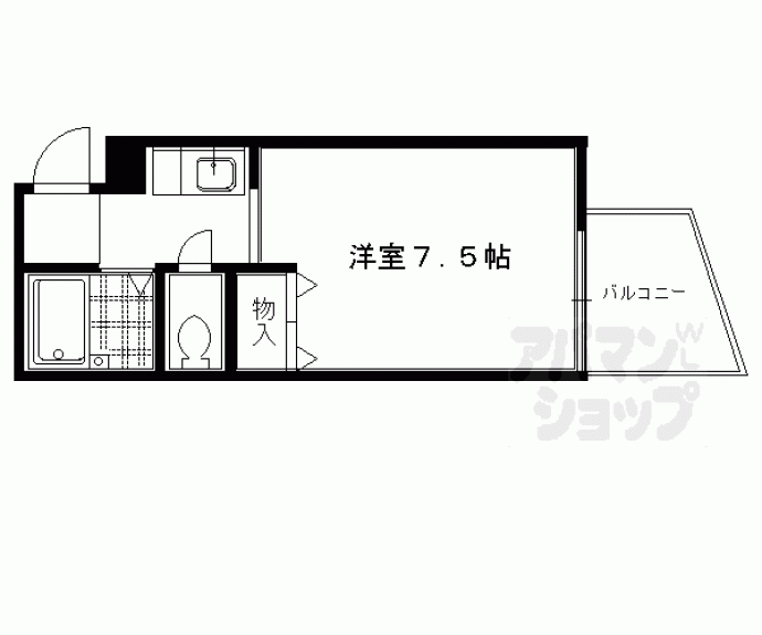 【ＭｅＷｅ下鴨】間取