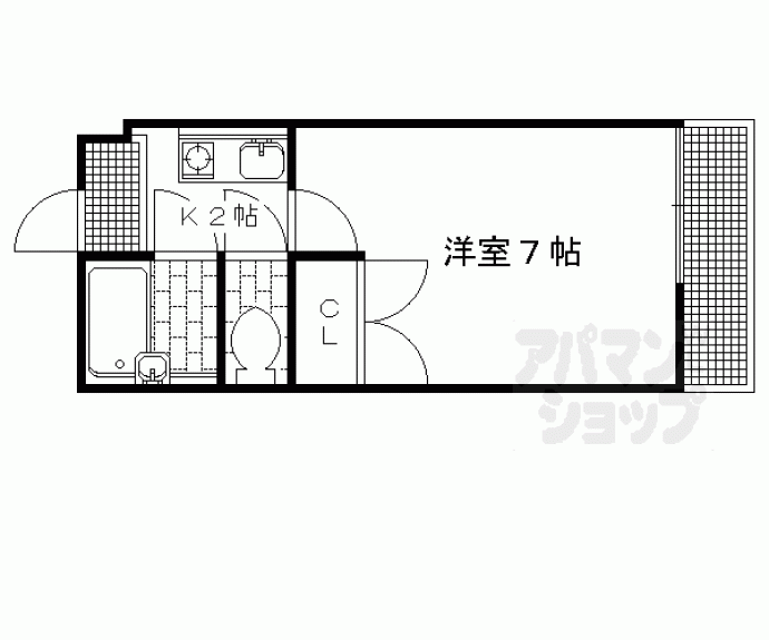 【ＭｅＷｅ下鴨】間取