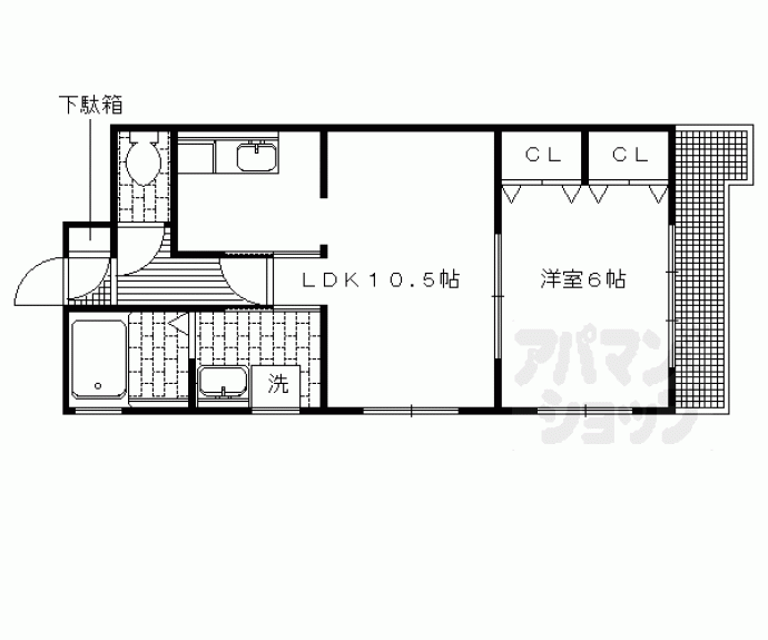 【リージェント三条】間取