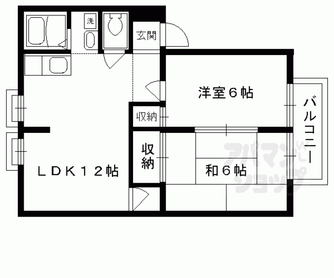 【グリーンビレッジ】間取