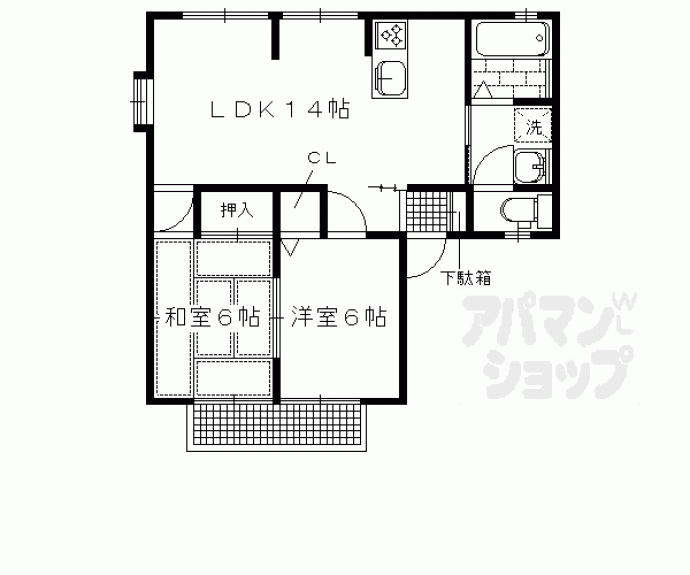 【グリーンビレッジ】間取