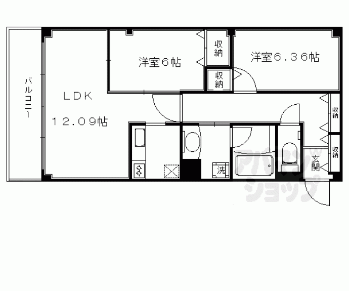 【プラネシア星の子御所西】間取