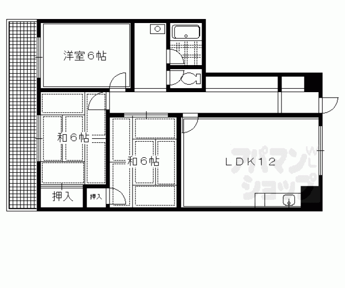 【メゾン高野】間取