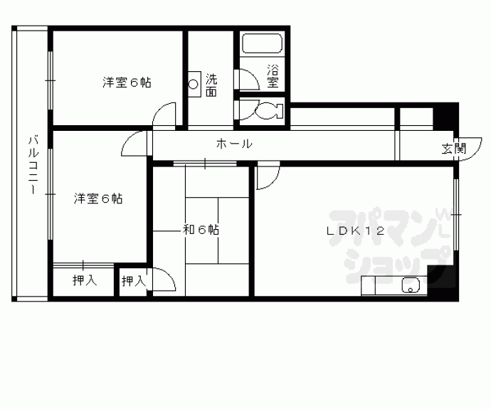 【メゾン高野】間取