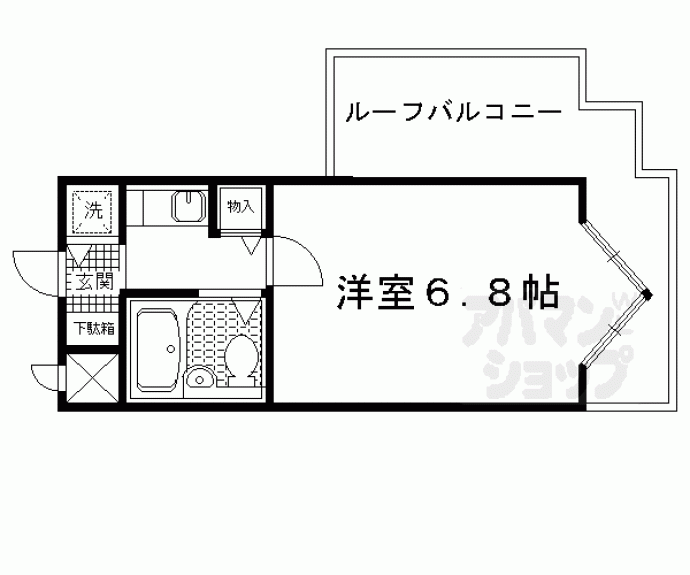 【デ・リード御所北】間取