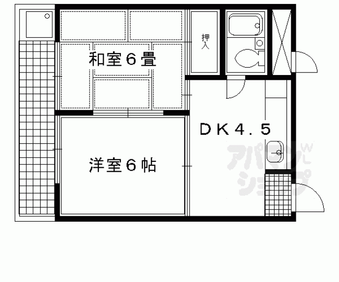 【ハイツ大谷】間取