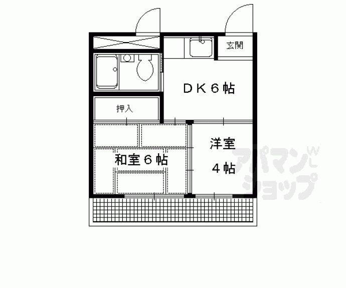 【ハイツ大谷】間取