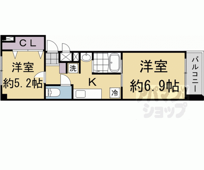 【八廣ビル】間取