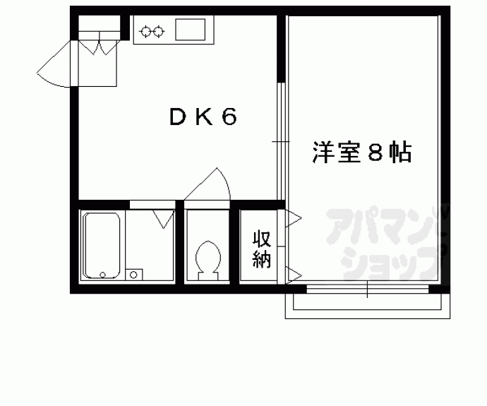 【佐々木ハイツ】間取