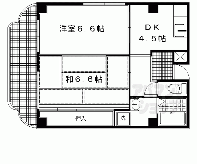 【シティーアスカ】間取