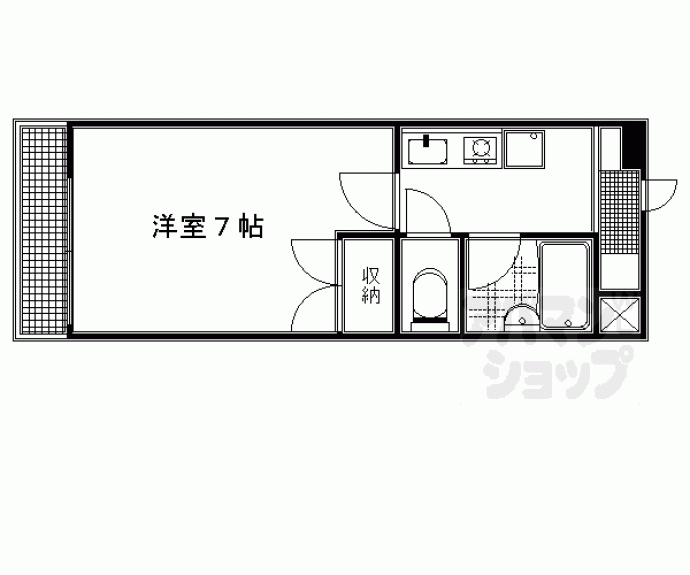 【ス・プレール北野】間取