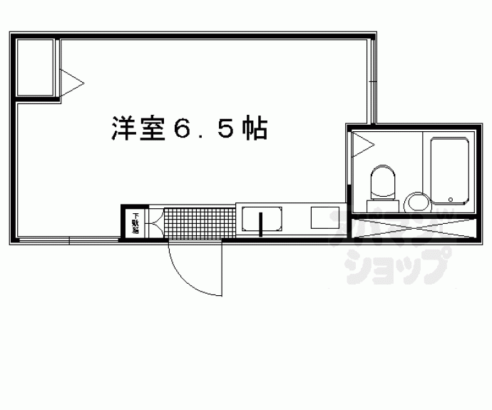 【ビオス京都西陣アヤナス】間取