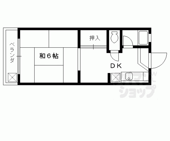 【コーポ鳳瑞】間取