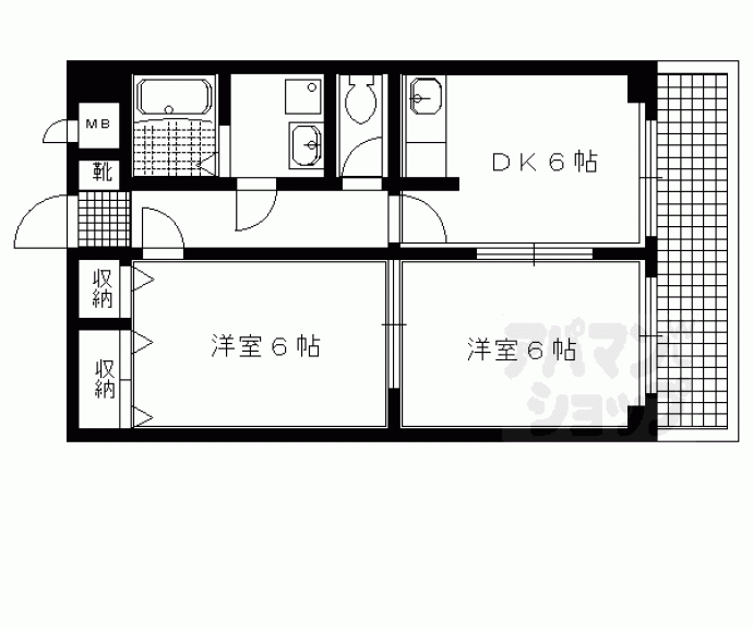 【パークサイド岡崎】間取