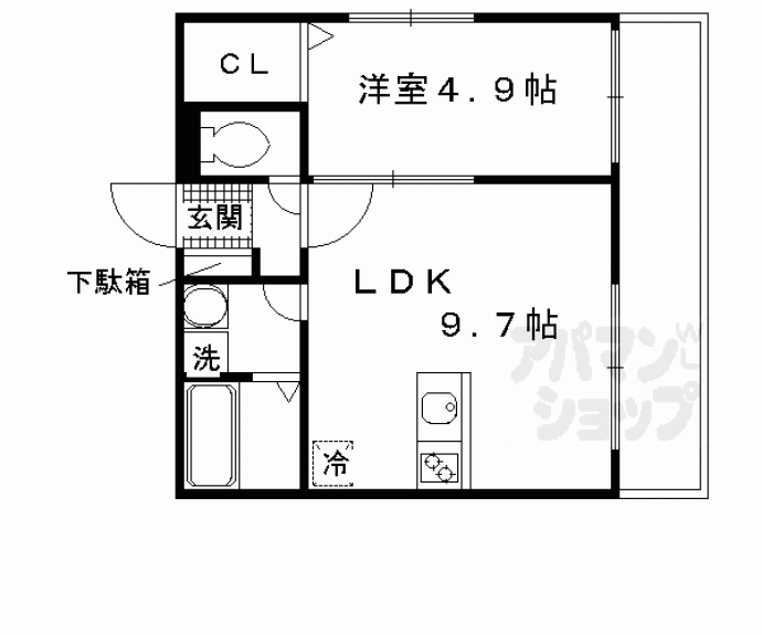 【Ｍａｉｓｏｎ　Ｌａ　Ｂｒｉｓｅ】間取