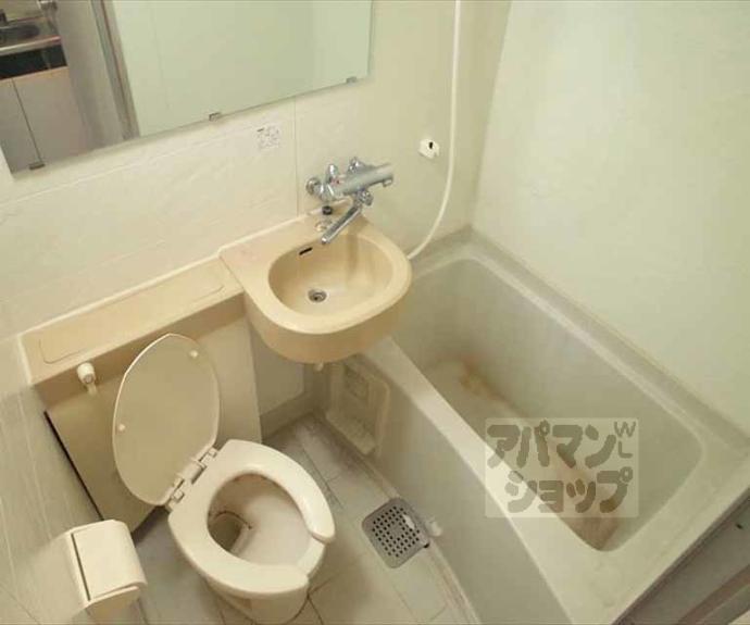 【おおきに百万遍サニーアパートメント】間取