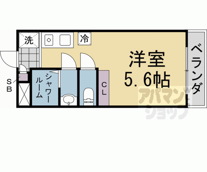 【マーク西陣】間取