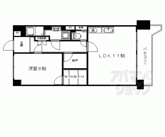 【サイド木山】間取