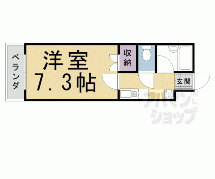 【ＫＡＳＴＡＮＩＥ西野】間取