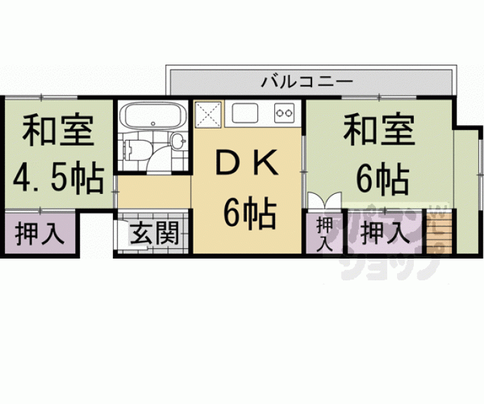 【田辺ビル】間取
