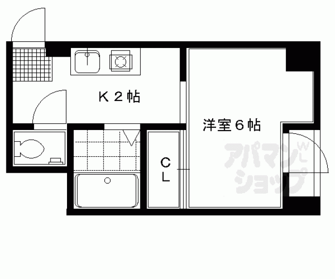 【アベニュー７７】間取