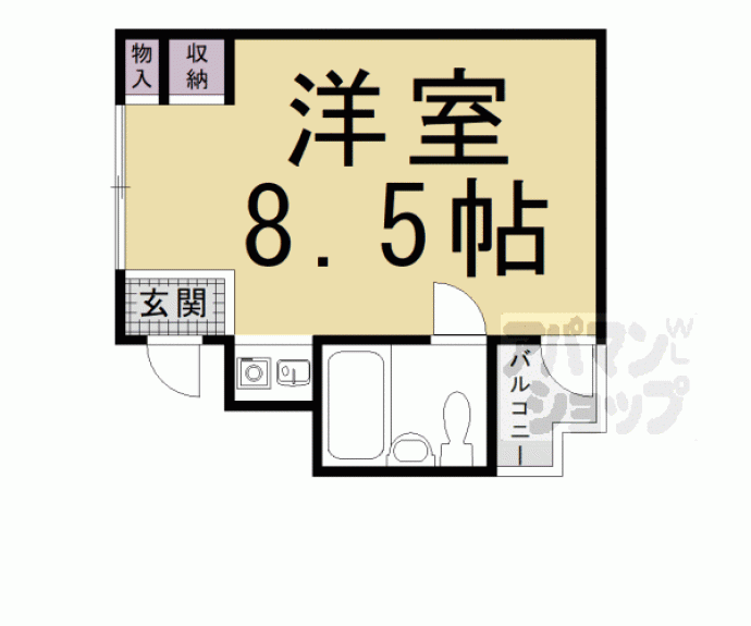 【ＤＥＴＯＭ－１京大前】間取