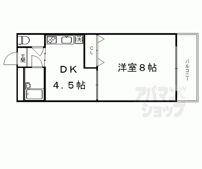 【グリーンヴィレッジ】間取
