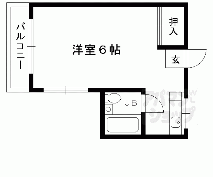 【第二山鹿ハイツ】間取