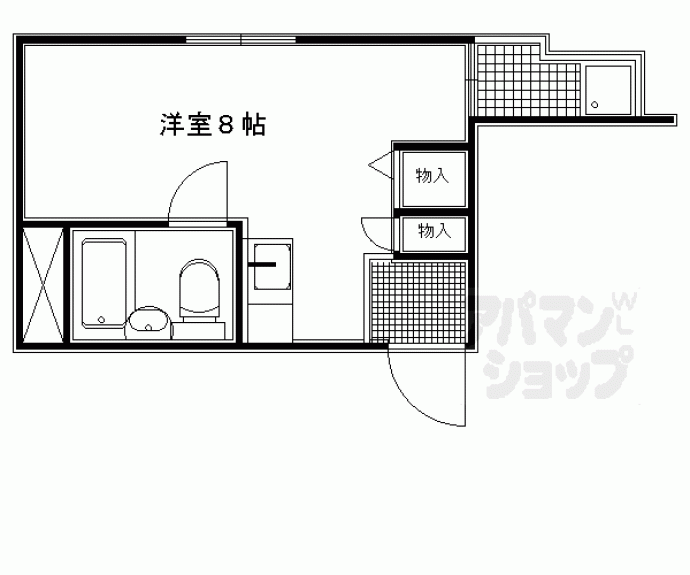 【HAMASO京都今出川】間取