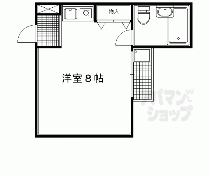 【HAMASO京都今出川】間取