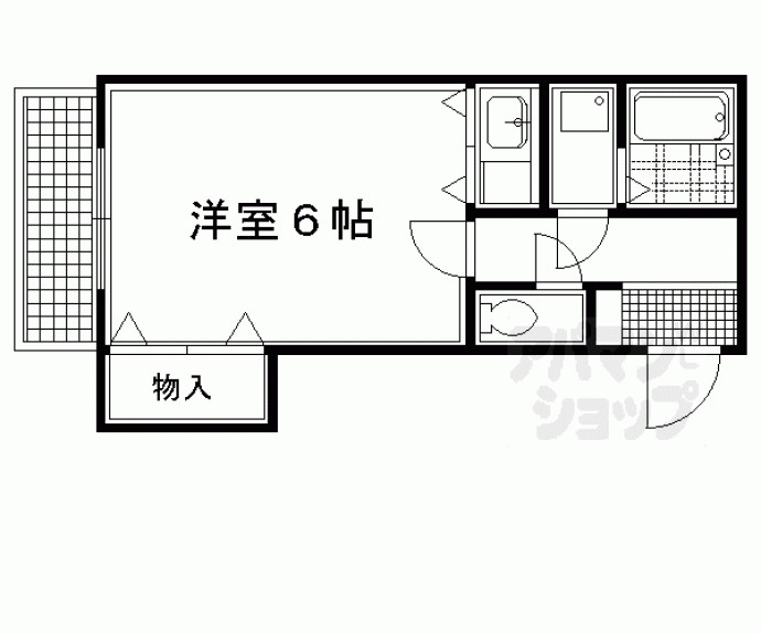 【熊野道谷口マンション】間取