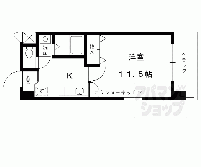 【ｍｉｌｌｅｎｎｉａ　ＩＫＵ　（ミレーニア　イク）】間取