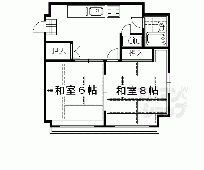 【叡山荘】間取