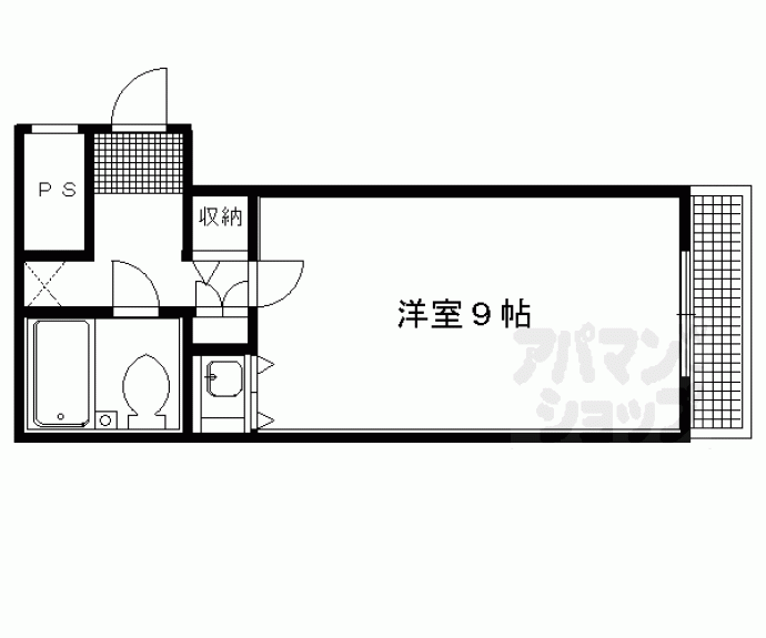 【DETOM-1烏丸一条】間取